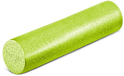 Yes4All Schaumstoffrolle mit hoher Dichte für Rücken, verschiedene Größen und Farben für Yoga, Pilates, Limettengrün – 61 cm