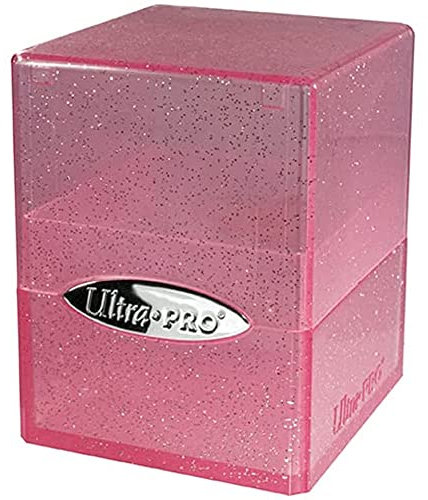 UP - Satin Cube - Glitter Pink