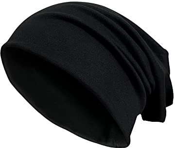 VIAUMBR Beanie Mütze Damen Winter Funktionsmütze Herren Haube Dünn Outdoor Wandern Herbst Schwarz
