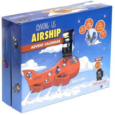 Among Us, Sammler und Interaktiv, offizielles Spielzeug unter Lizenz von Among Us, ideales Geschenk für Fans des Among Us.