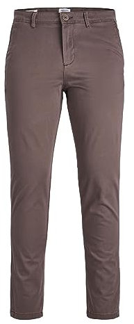 Jack & Jones Herren Jpstmarco Jjbowie Sa Noos Chino-Hose, Braun, 30W / 34L