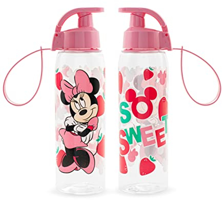 Lulabi Disney Borraccia in Plastica Minnie Happy Times Lt 0,5