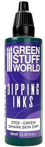 Green Stuff World Dipping ink 60 ml - Green Shark Skin Dip
