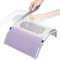 Colector De Polvo De Uñas 80W, Aspirador De Polvo Uñas, Aspirador Profesional De Mesa para Uñas Manicura para Esteticistas Y En Salones De Belleza A