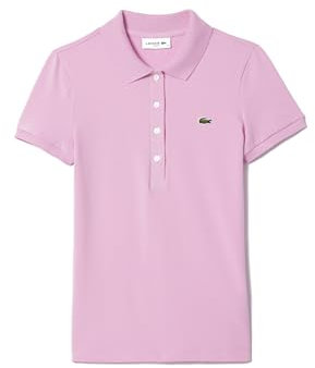 Lacoste-Women S S/S POLO-DF3443-00, Rosa, 44