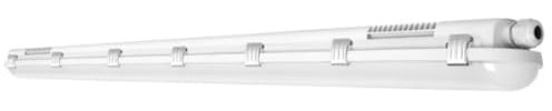 LEDVANCE Damp Proof LED-Feuchtraumleuchte LED LED fest eingebaut 26W Kaltweiß, Tageslichtweiß Grau
