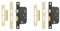 Sterling MLS330 3-inch/76mm 3-Lever Sashlock - Brass (Pack of 2)
