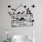 Wandtattoos für Welcome Sweet Home, wechselbare Vinyl-Wandsticker, für Wohnzimmer, Schlafzimmer usw., um eine herzliche Atmosphäre zu schaffen.31x39cm