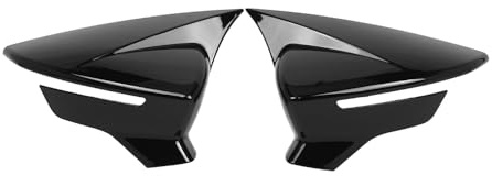 Shkalacar 1 Par Cubierta de Espejo Lateral Repuesto para Seat Leon Mk3 5F ST/FR/Cupra 2012-2020 Seat Ibiza Mk5 2017-2020 Seat Arona KJ7 2017-2020, OEM:5F0857537B 5F0857538B
