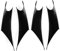 LADPZJNW Autotürgriff Für B&MW 3Series F30 F31 F35 2012–2019 Auto-Innentürgriffe Türgriffe Schale Schutzhülle(2pair Glossy Black)