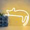 UExnkj-Y Katze Neon Schilder Leuchtreklame Cat Neon Cat Signs Warmweiße Neonschilder LED Tier Neon Licht für Wand Dekor Licht Up Sign für Katze Wand Dekor Geburtstagsfeier Geschenk für Mädchen Junge