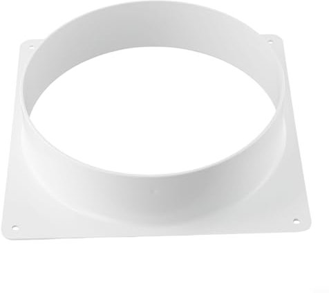 Eawfgtuw Rundes Rohr-Reduzierstück, 300 mm auf 100 mm, Kunststoff-Lüftungskanal-Rohrverbinder für Heizung, Kühlung, Belüftungssystem (200 mm)