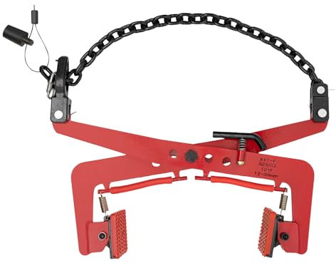 Bordsteinzange Steinheber Versetzzange Hebezange Steinzange für Steintransport und Stahlscheiben mit verstellbarer Klemmöffnung bis 36cm und max. Zugkraft 325kg für Bauindustrie