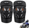 Rodilleras de moto, rodilleras de moto | Equipo de protección reflectante/protector de codo | Rodillera, rodillera para skate, patinaje, scooter, bicicleta