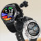 2 in 1 Smart Watch with Earbuds, 1.53in Screen Smartwatch Notification Reminder, BT Fitness Tracker Music Player with 100+ Sports Modes for Men Women (Black)