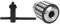 Bohrfutteradapter, Hohes Bohrfutter, B12-Bohrfutter aus Schnellstahl, Hochpräzises Bohrfutter, B12-Kegel mit Schraubenschlüssel 1–10 Mm