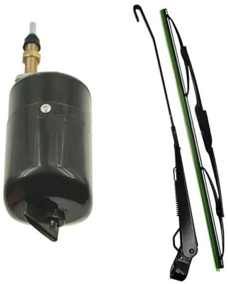 Wischermotor 105° Armblatt-Wischermotor Scheibenwischermotor Universell Für Traktor Boot Oldtimer Oldtimer 12 V Wischmotor
