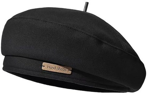 MESU Beret Frauen Zeitung Hut Klassische Winter Beret Maler Hut
