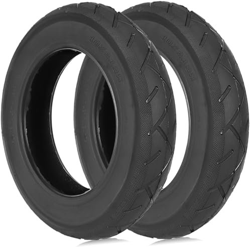 TREFAN 10 * 2,125 Verdickter Reifen für 10-Zoll-Elektroroller für SoFlow SO6/SO4 Pro/SO4 Pro Gen2/Egret Ten V1 V2 V3 V4, für Joie Litetrax 4 Air Kinderwagen (2 Reifen)