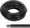 QUARKZMAN 33FT 18AWG 8 Conductor Cavo elettrico 18/8 in rame stagnato altamente flessibile 18 gauge cavo elettrico per cablaggio barca cablaggio casa sistemi di allarme, luci portatili