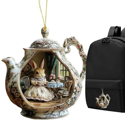 Auto benötigt Veröffentlichung Auto Caro Acrilico Order des Entferner -Reflacters mit Osterbullen, Farben Dekorationszeit für Wein, Kinder, Zugang