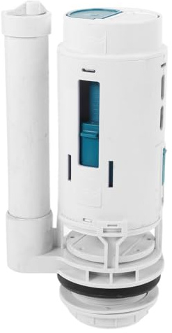Hemobllo Kit De Reemplazo De Válvula De Descarga Doble Para Inodoro Botón De Doble Descarga Repuesto Para Cisterna Con Drenaje Rápido Instalación Sencilla Compatible Con Varios Modelos