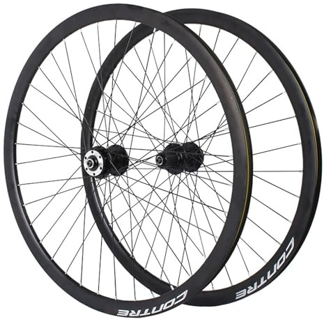 700C Gravel-Rennrad-Laufradsatz 32-Loch-Nabe Aluminiumlegierung 30 Mm Doppelwandfelge Scheibenbremse Schnellspanner 7-10-fach Kassette(Wheelset)