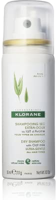 Klorane, shampoo secco spray, delicato, al latte d’avena, 50 ml (etichetta in lingua italiana non garantita)
