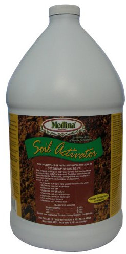 Medina Liquid Soil Activator 1 Gal Fertilizer for Indoor and Outdoor Plants