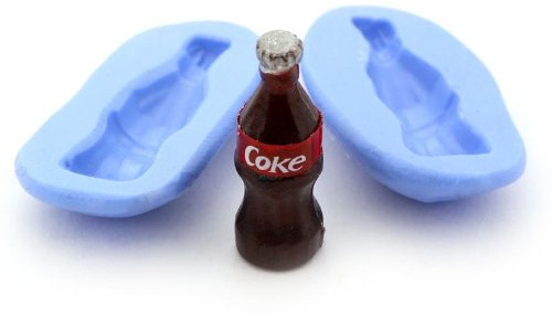 MyTinyWorld Dolls House Miniature Reusable Coke Bottle Silicone Mould