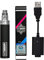 BLACK GENUINE GS eGo II 2200mAh e Cig e Shisha Hookah 3-colour LED indicator Battery & USB Charger, No Nicotine