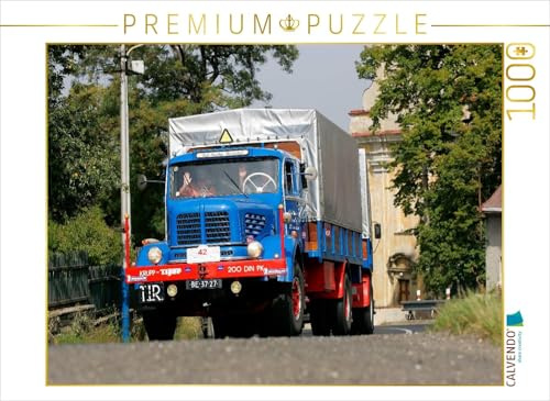 CALVENDO Puzzle EIN Motiv aus dem Kalender Klassische Lastkraftwagen | 1000 Teile Lege-Größe 64 x 48 cm Foto-Puzzle für glückliche Stunden