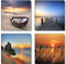 Visario Bild auf Leinwand Boot Natur 6608-SCT deutsche Marke und Lager - Die Bilder/das Wandbild/der Kunstdruck ist fertig gerahmt 4 x 30 x 30 cm
