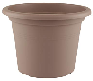 Artevasi Venezia - Maceta cilíndrica (50 cm), Color Gris