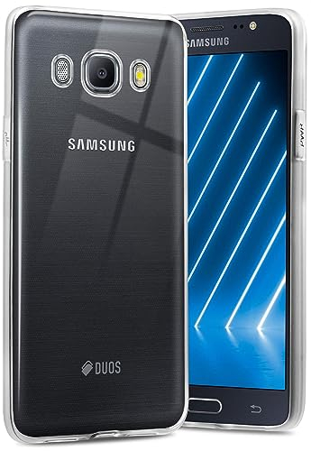 ONEFLOW Ultra Clear Case Kompatibel mit Samsung Galaxy J5 (2016) Hülle Transparent, Handyhülle aus Soft Silikon, Extrem Stoßfest und Flexibel, TPU Schutzhülle Durchsichtig - Klar