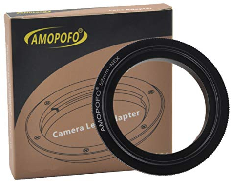 52mm Lens Macro Reverse Adapter Ring for Sony A6500 A6300 A5100 A6000 A5000 A3000 NEX-5T NEX-3N NEX-6 NEX-5R NEX-F3 NEX-7 NEX-5N NEX-5C NEX-C3 NEX-3 NEX-5 A7RIII A9 A7III A7 A7s A7R A7II A7RII A7SII