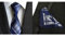 KS Tools Traje de Seda de PoliéSter Corbata PañUelo Juego de 2 Piezas Accesorios de Ropa de Moda para Hombres de Negocios para Banquete de Boda,E