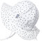 Jan & Jul Sombreros de Sol bebés, protección UV 50+ UPF (Talla: 0-6 Meses, Puntos)