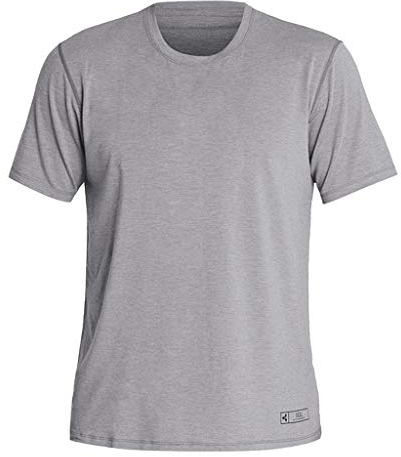 Xcel Mens ThreadX Solid Short Sleeve UV Tee MKU92524 - Heather Navy Mens Size - S