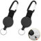 2PC Skipasshalter Ausziehbar Schlüsselanhänger Ausziehbar JoJo Schlüsselband mit 60cm Stahlseil Einziehbarer Kartenhalter Ausweis Clip-Schlüssel Zipper und Ski Karten Halter für Hose und Gürtel