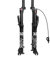 Forcella ammortizzata per bici, forcella anteriore per bici da strada Fat Tire 26 pollici Forcella pneumatica per bici da neve Forcella ammortizzata Beach Cruiser in lega di alluminio Corsa blocco rem