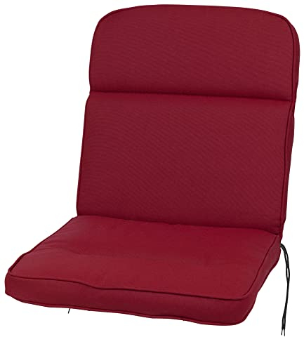 Kettler Polen KETTtex 2313 Auflage Niederlehner Alicante rot 100x50x7 cm wasserabweisend lichtecht Olefin Sitzpolster