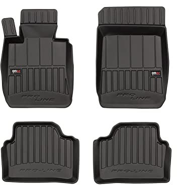 OMAC Gummi Fußmatten kompatibel mit BMW 3er E90 E91 2004-2012 Premium TPE Automatten 4tlg
