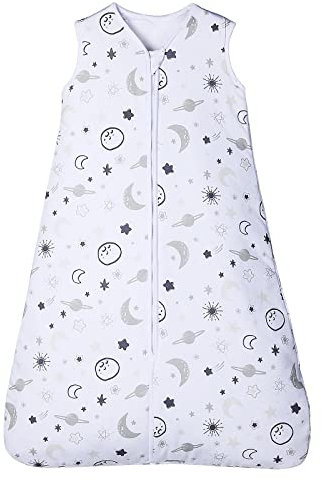 Lictin Gigoteuse Hiver 2.5TOG - Turbulette Hiver Naissance à Manches Amovibles,Imprimés d'animaux,Gigoteuse Emmaillotage Coton Legere pour les bébés de 3 à 18 mois(Ajustable Longueur 62-83cm)