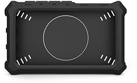 Oscilloscope de poche DS213 Noir Mini Oscilloscope Coque en silicone avec 1PcsBracket