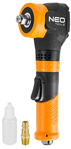 NEO TOOLS Winkelschlagschrauber, 1/2, Drehmoment 500 Nm, Betriebsdruck 6,3 bar, durchschnittlicher Luftverbrauch 113 l/min, 75000 U/min, Gewicht 1,17 kg,