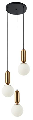Italux Aldeva Modern 3-Bulb Cluster Pendant Ceiling Light E27