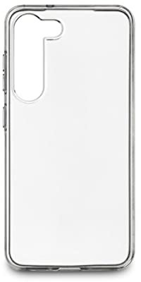 Hama Handyhülle für Samsung Galaxy S23+ „Crystal Clear“ (durchsichtige Samsung S23+ Hülle aus TPU, Flexible Schutzhülle, Handyschutz mit Anti-Rutsch-Oberfläche) transparent