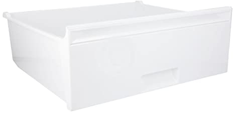 ensipart Gefrierfachschublade kompatibel mit Liebherr 9791654 Schublade groß 490x450x187 mm Gefriergutschale für Gefrierschrank