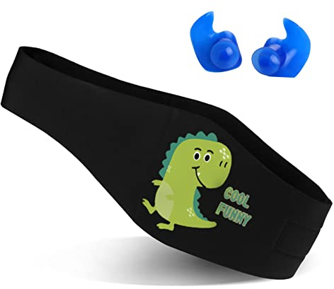 Bandeau de Natation - Conçu pour Aider à Prévenir les Oreilles du Nageur -Oreilles et Protège-Oreilles - Empêche la Pénétration de l'eau et Maintient les Bouchons D'oreille…